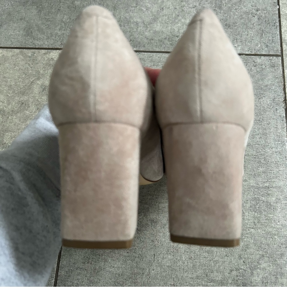 Marc Fisher LTD Zala suede block heel pump 8.5 - Picture 3 of 6
